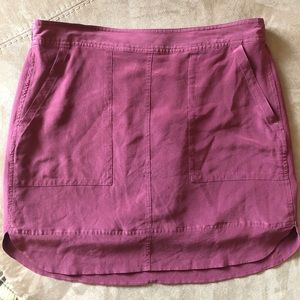 Madewell Silk Skirt